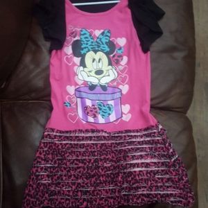 Girls pink Disney dress